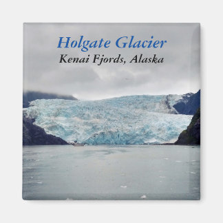 Holgate Glacier Kenai Fjordsアラスカ写真マグネット マグネット