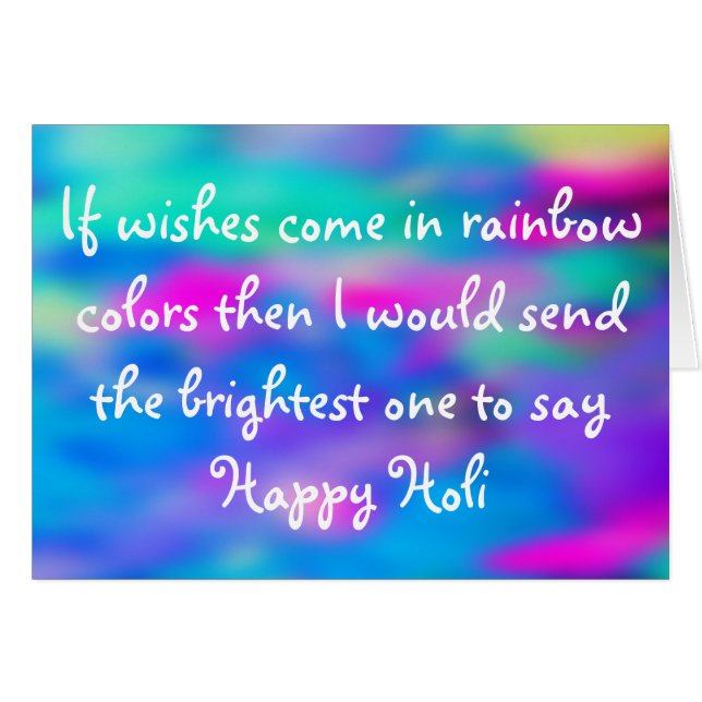 HOLIフェスティバルの色2 +あなたのアイディア (正面横)