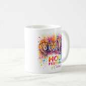 Holi Festival of Colors Wild コーヒーマグカップ (正面右)