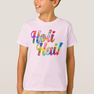 Holi Hai! - Holiメッセージを広げて下さい Tシャツ