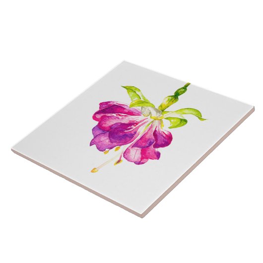 Holi on a Ceramic Tile (A) タイル (側面)