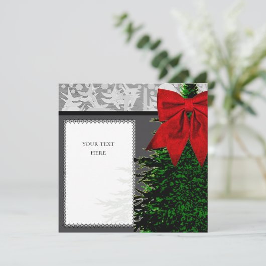 HOLIDAYカード5.25x5.25 カード (スタンド正面)