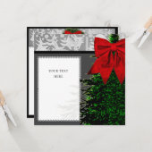 HOLIDAYカード5.25x5.25 カード (正面/裏面インサイチュ)