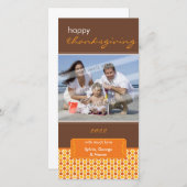 HOLIDAYフォトカード:：留め付きブラケットP5 シーズンカード (正面/裏面)