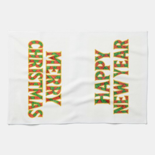 Holiday キッチンタオル (横)