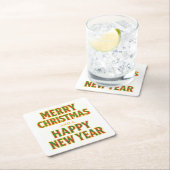 Holiday スクエアペーパーコースター (インサイチュ)