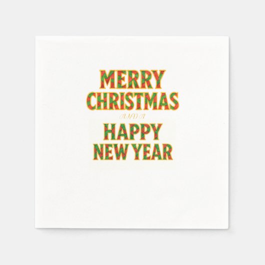 Holiday スタンダードカクテルナプキン (正面)