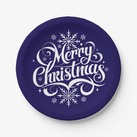 Holiday  ペーパープレート (正面)