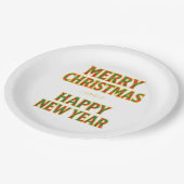 Holiday ペーパープレート (アングル)