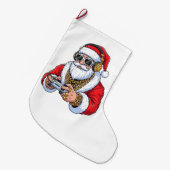 Holiday ラージクリスマスストッキング (正面 (吊り時))