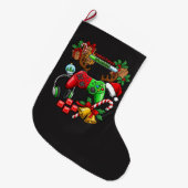 Holiday ラージクリスマスストッキング (正面 (吊り時))