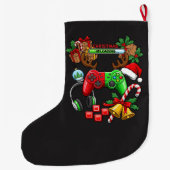 Holiday ラージクリスマスストッキング (裏面)