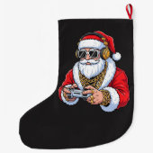 Holiday ラージクリスマスストッキング (裏面)