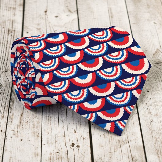 Holiday - 4th Fourth of July Patriotic Necktie ネクタイ