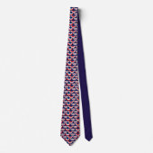 Holiday - 4th Fourth of July Patriotic Necktie ネクタイ (正面)