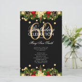 Holiday 60th Birthday Partyプログラム金ゴールド（メニュー付） (スタンド正面)