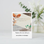 Holiday Abstract Design – Festive Art ポストカード (スタンド正面)