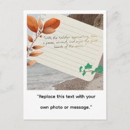 Holiday Abstract Design – Festive Art ポストカード