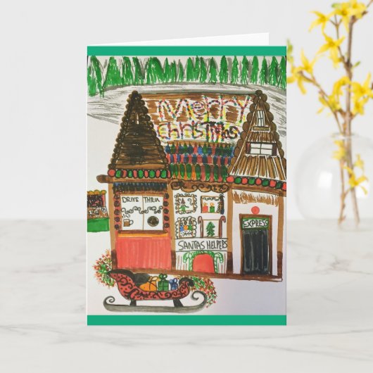 Holiday and Christmas Cheer カード (黄色い花)