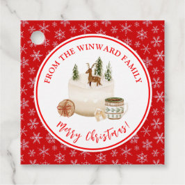 Holiday Baking Christmas Cake フェイバータグ