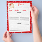 Holiday Baking Christmas Pie Recipe Page チラシ (手)