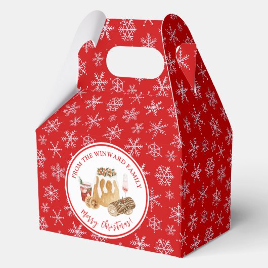 Holiday Baking Christmas Pudding フェイバーボックス (正面)