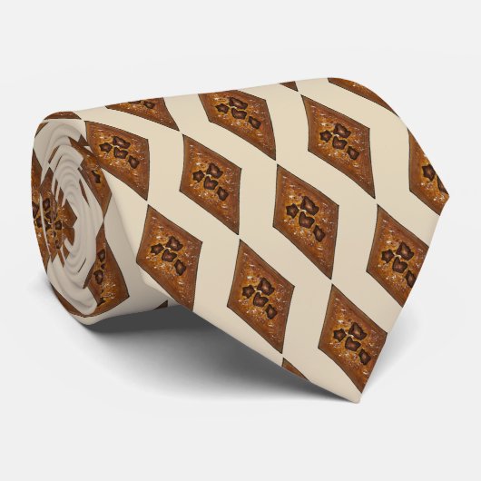 Holiday Baking Cinnamon Sand Tart Christmas Cookie ネクタイ (ロール)