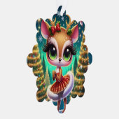 Holiday Ballet Reindeer Star オーナメントカード (右)