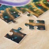 Holiday Ballet Reindeer Star ジグソーパズル (側面)