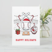 Holiday Baseball Christmas Cards シーズンカード (スタンド正面)
