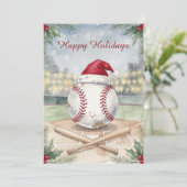 Holiday Baseball Christmas Cards シーズンカード (スタンド正面)
