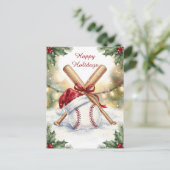Holiday Baseball Christmas Cards シーズンポストカード (スタンド正面)