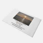 Holiday beach ocean house longitude latitude est.  ドアマット (アングル)