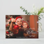 Holiday Believe Card for Christmas Cheer シーズンカード (スタンド正面)