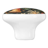 Holiday Bells, Decorative Christmas Pattern, セラミックノブ (側面)