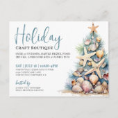 Holiday Boutique Market Postcard シーズンポストカード (正面)