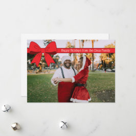 Holiday Bow シーズンカード