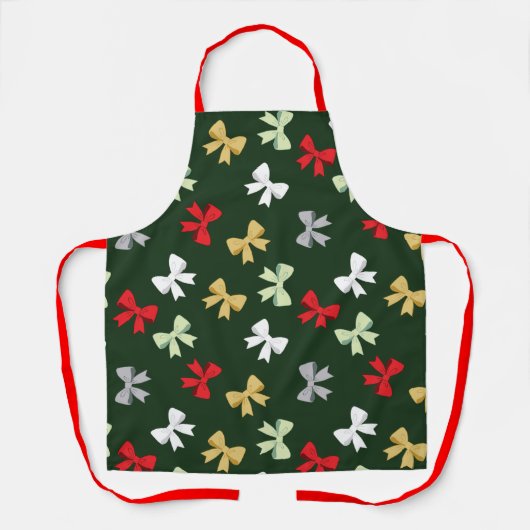Holiday Bows エプロン (正面)