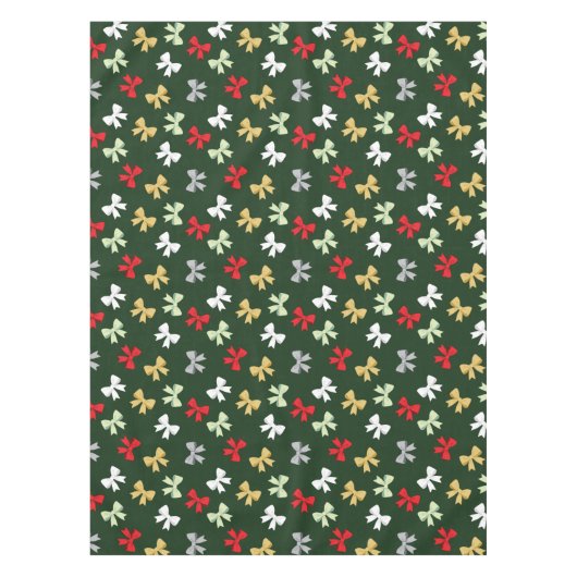 Holiday Bows テーブルクロス (正面)