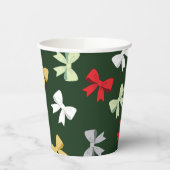 Holiday Bows 紙コップ (左)