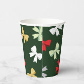 Holiday Bows 紙コップ (右)