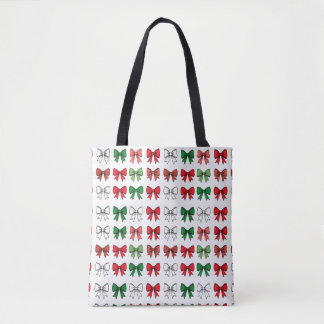 Holiday Bows Tote Bag トートバッグ
