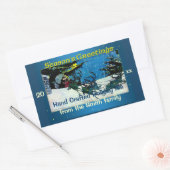 Holiday Brew、Ale、Beerの各ラベル 長方形シール (封筒)