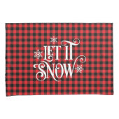 Holiday Buffalo Plaid Pillowcase Pair 枕カバー (正面右)