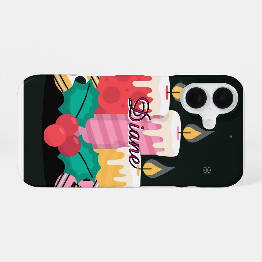 Holiday Candles  iPhone 16ケース
