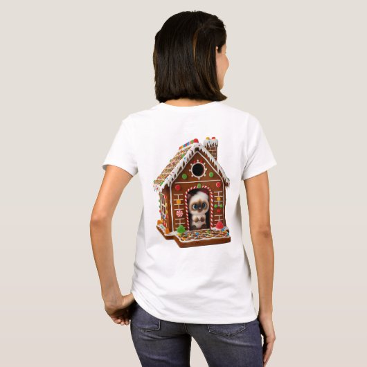Holiday candy house tシャツ (裏面フル)