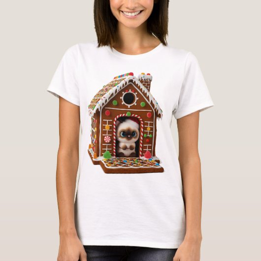 Holiday candy house tシャツ (正面)
