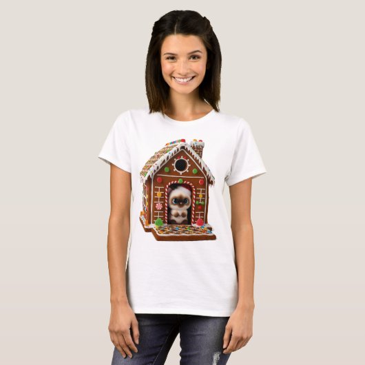 Holiday candy house tシャツ (正面フル)