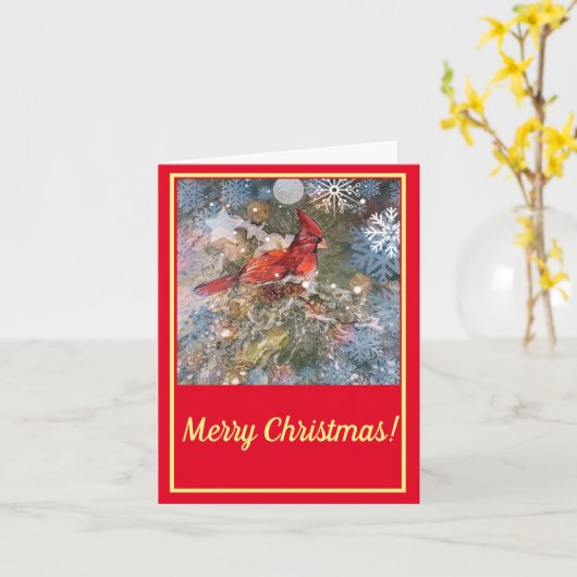 Holiday Card カード (黄色い花)