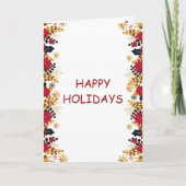 Holiday Card  カード (正面)